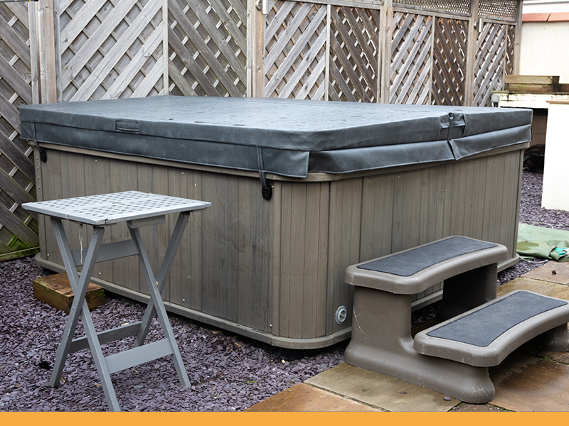 hot tub removal